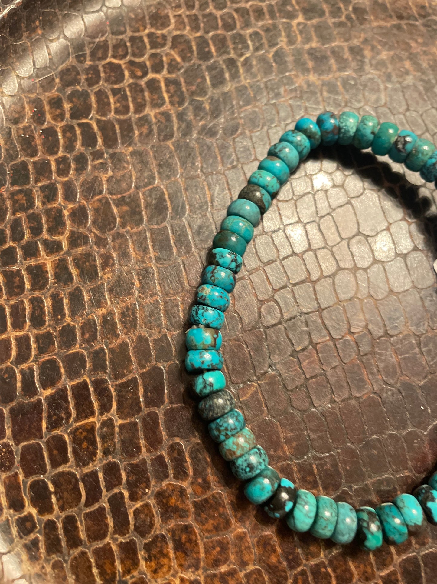Tibetan Turquoise Stretchy Bracelet