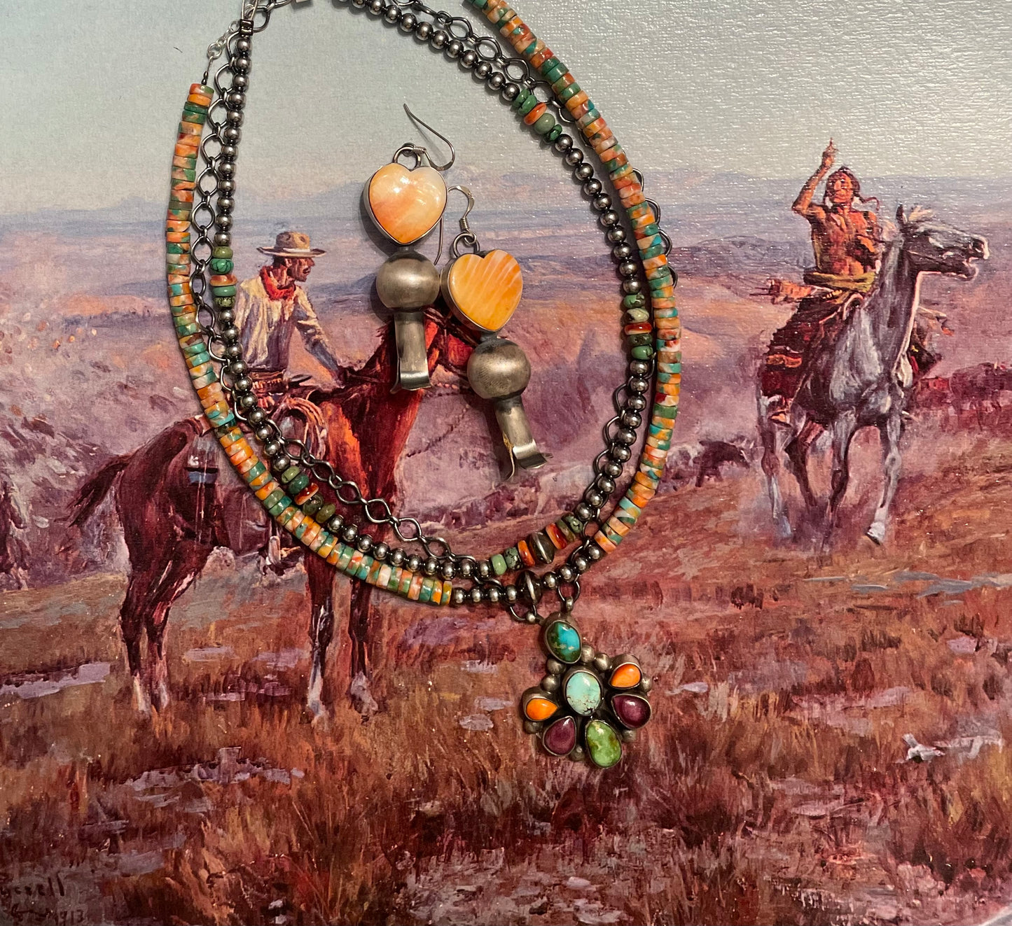 Multi Stone Necklace