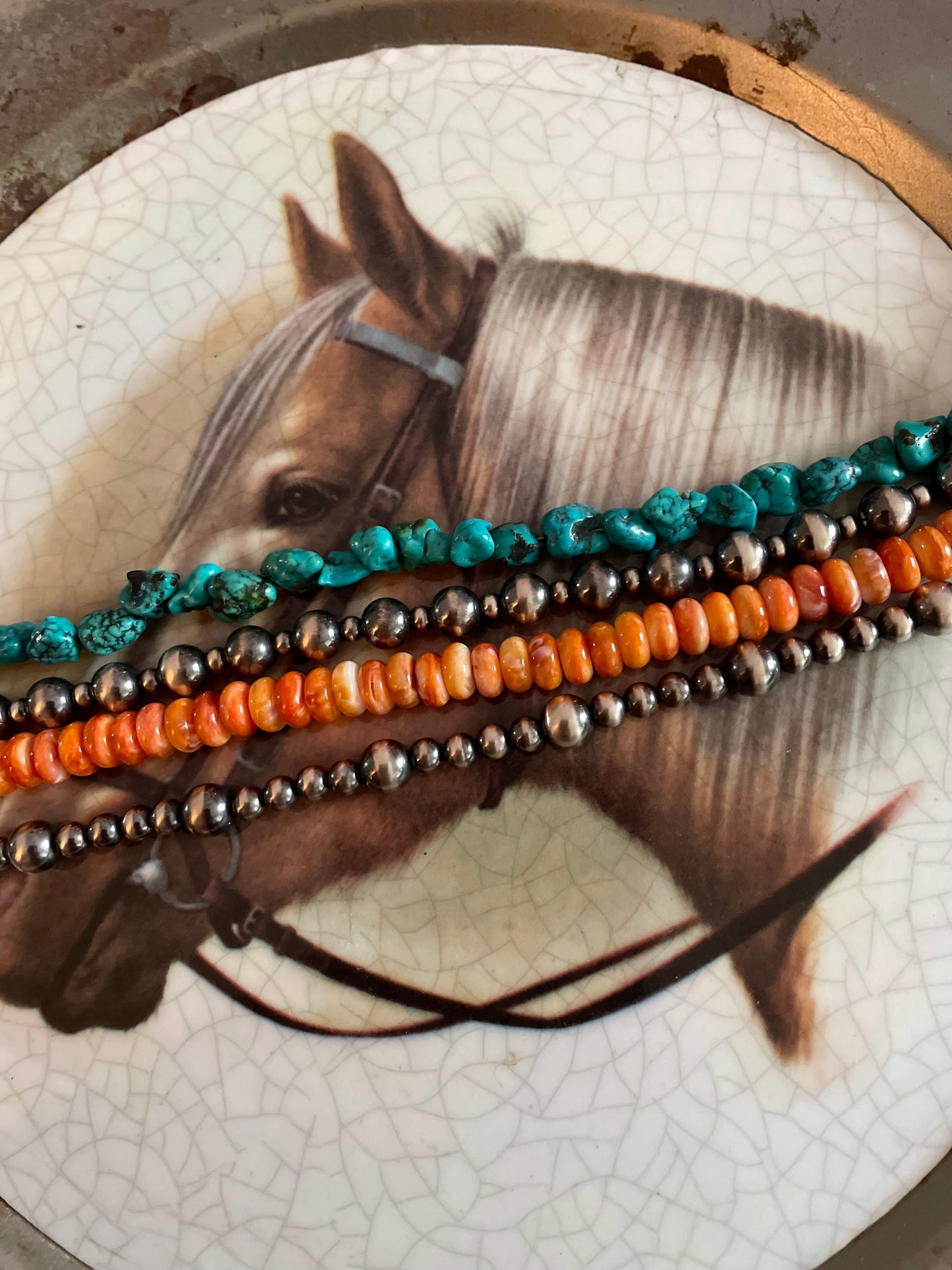 Turquoise nugget Hat Band