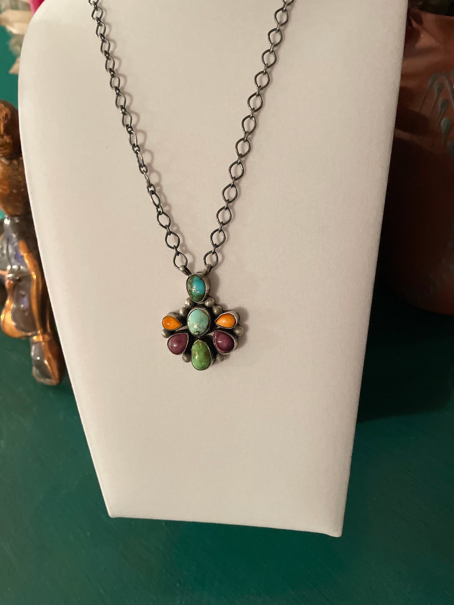 Multi Stone Necklace