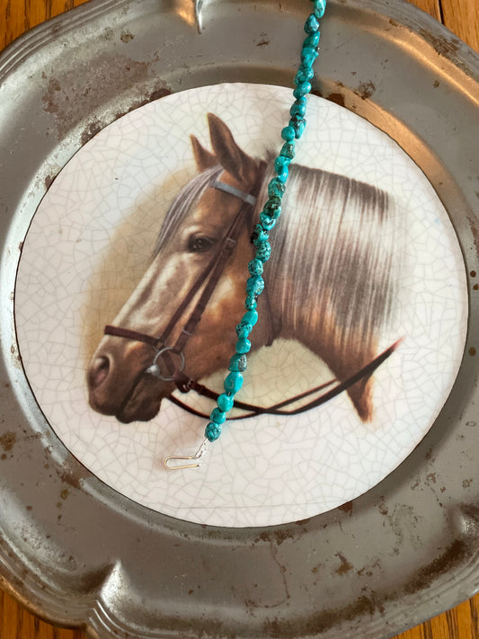 Turquoise nugget Hat Band