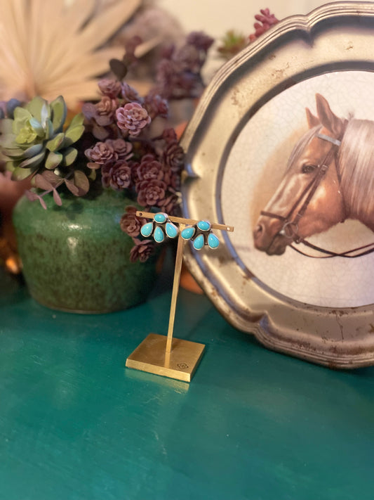 4 Stone Kingman Studs