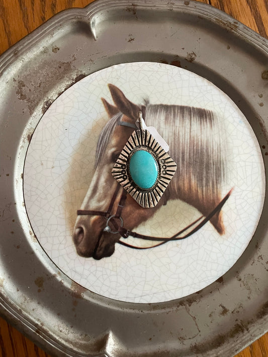 Emerson Kinsel Turquoise Pendant