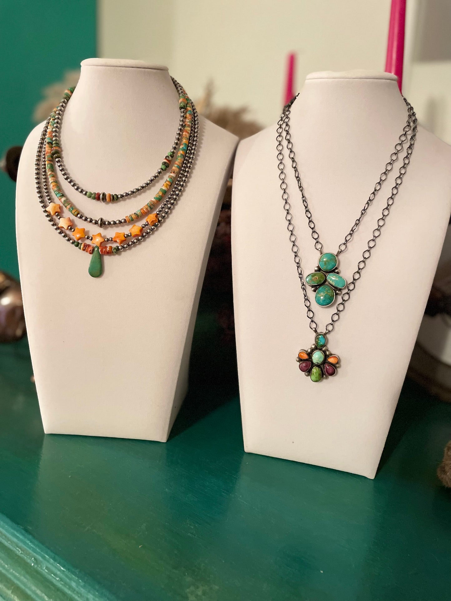Multi Stone Necklace